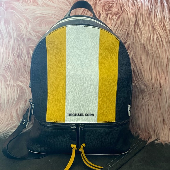 Color Block Michael Kors Backpack - Picture 1 of 5
